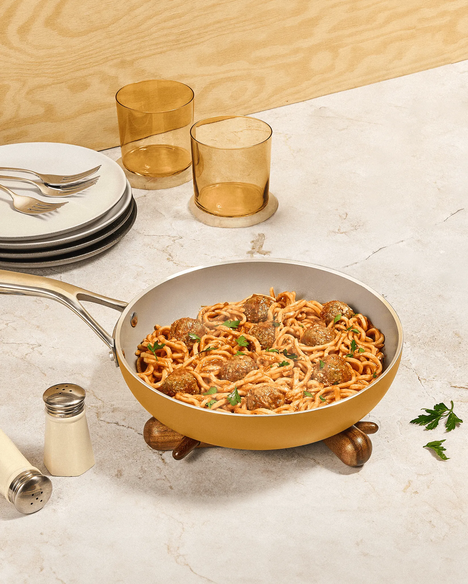 The 9.5" Ceramic Pan (No Lid)