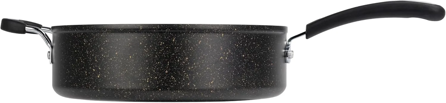 The All-In-One Stone Sauce Pan by Ozeri - 100% APEO, GenX, PFBS, PFOS, PFOA, NMP and NEP-Free German-Made Coating