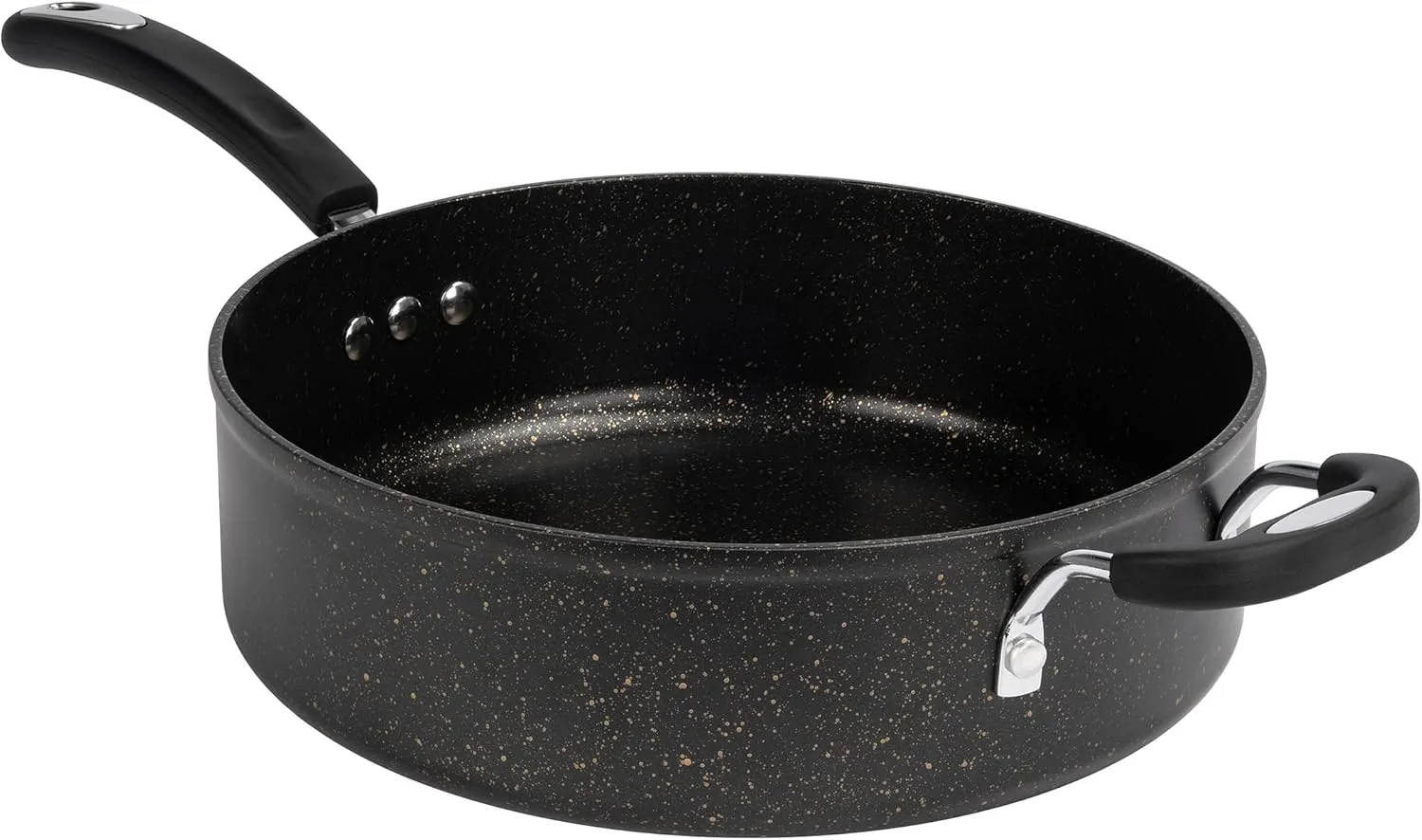 The All-In-One Stone Sauce Pan by Ozeri - 100% APEO, GenX, PFBS, PFOS, PFOA, NMP and NEP-Free German-Made Coating