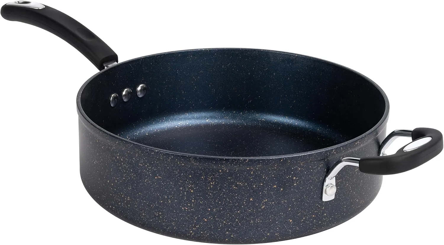 The All-In-One Stone Sauce Pan by Ozeri - 100% APEO, GenX, PFBS, PFOS, PFOA, NMP and NEP-Free German-Made Coating