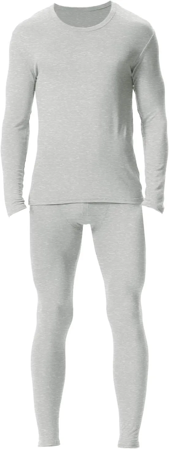 Thermal Underwear for Men Fleece Lined Base Layer Set for Cold Weather Thermal Base Layer Cold Weather Bottom Top