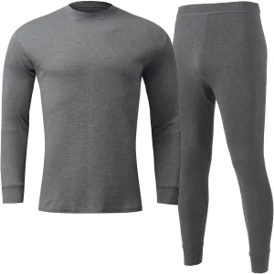 Thermal Underwear for Men Fleece Lined Long Johns Base Layer Fleece Lined Base Layer for Cold Weather
