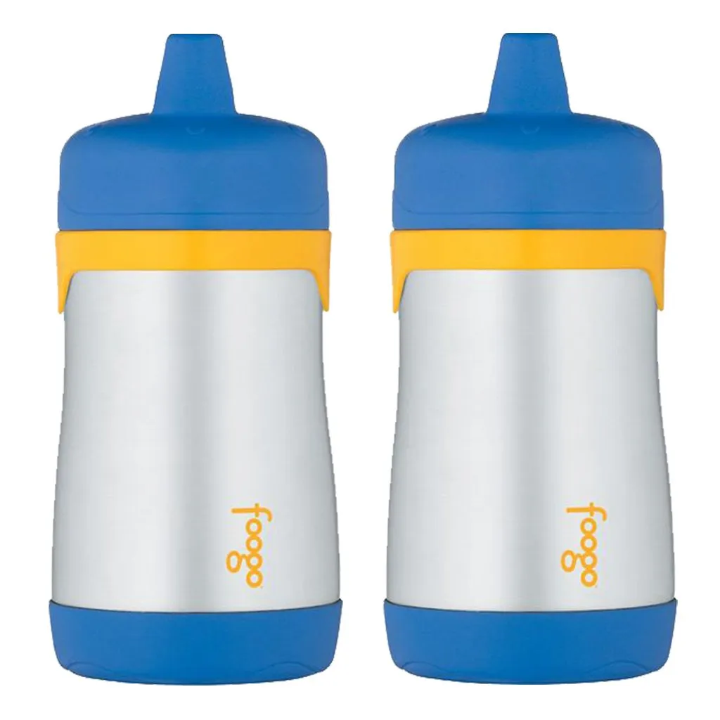 Thermos Foogo 10oz Sippy Cup, 2 Pack, Blue