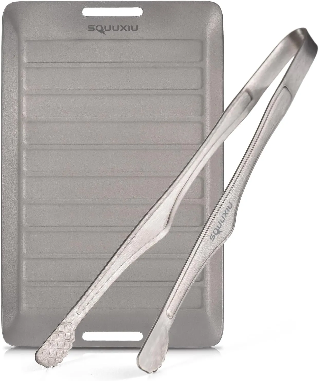 Ti Camping Grill Pan Set, Portable Outdoor BBQ Tools Camping Cooking Equipment Lightweight Cookware Great for 1 Person