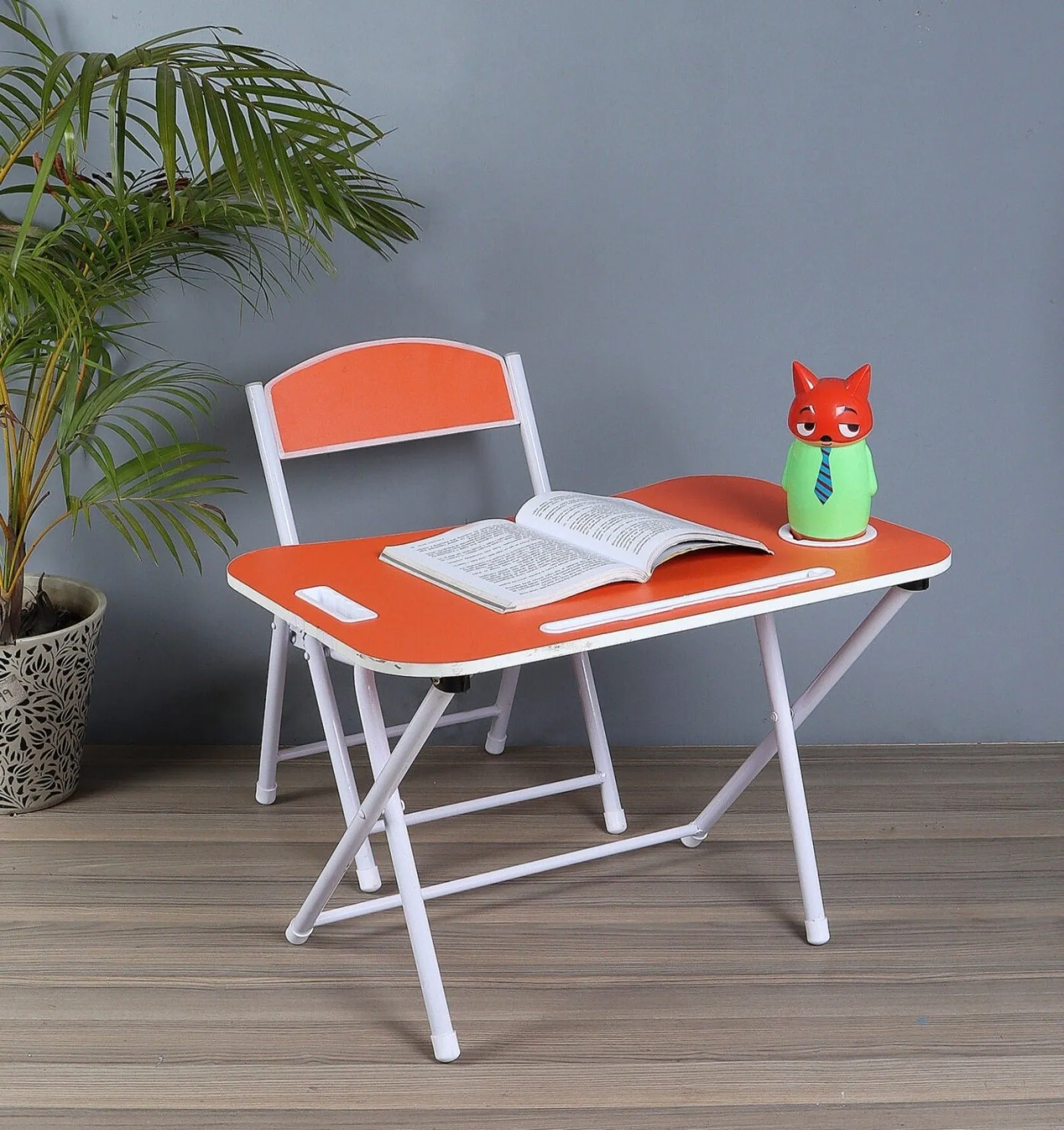 Tiny Tots Foldable Desk & Chair Set