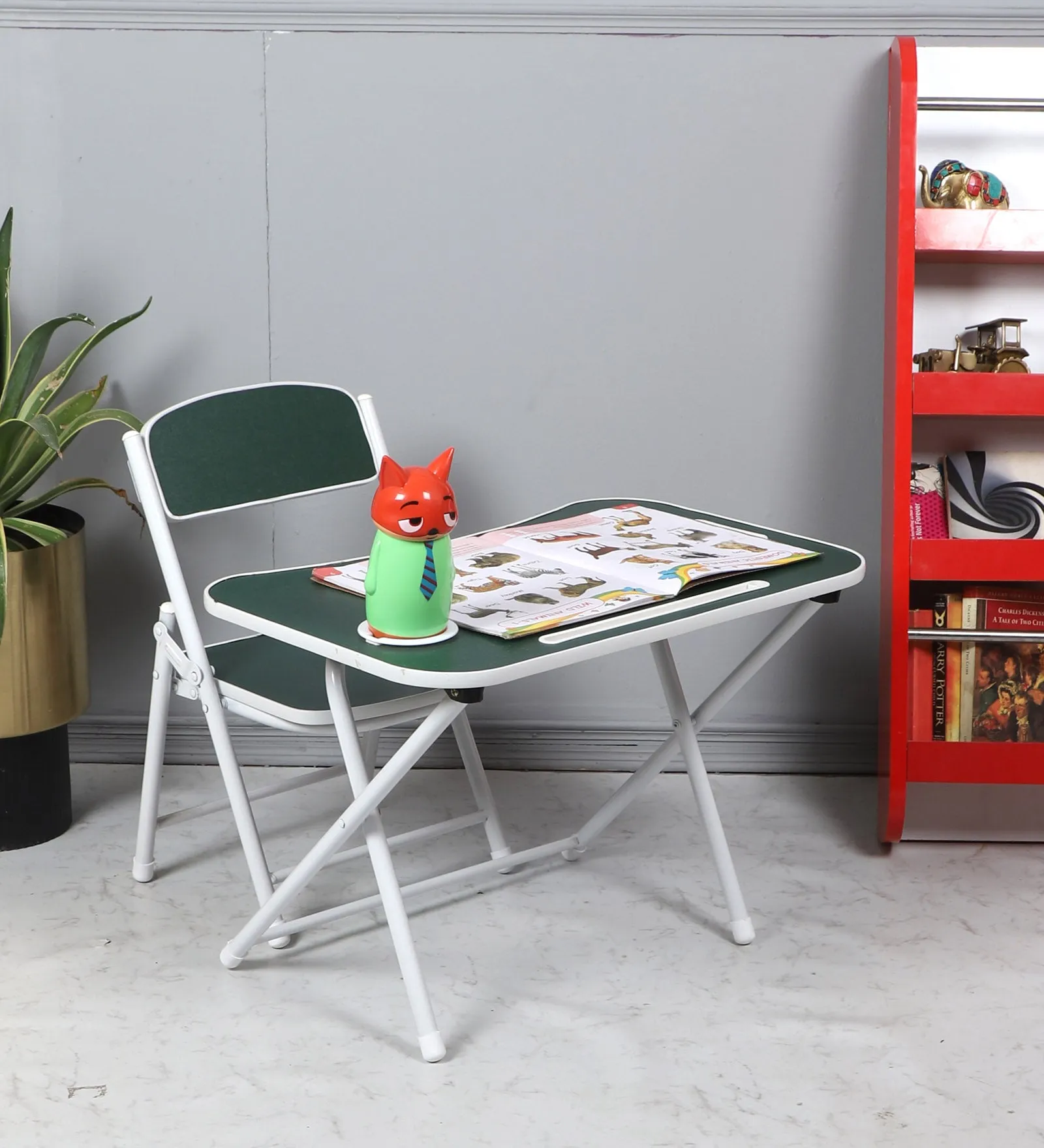 Tiny Tots Foldable Desk & Chair Set