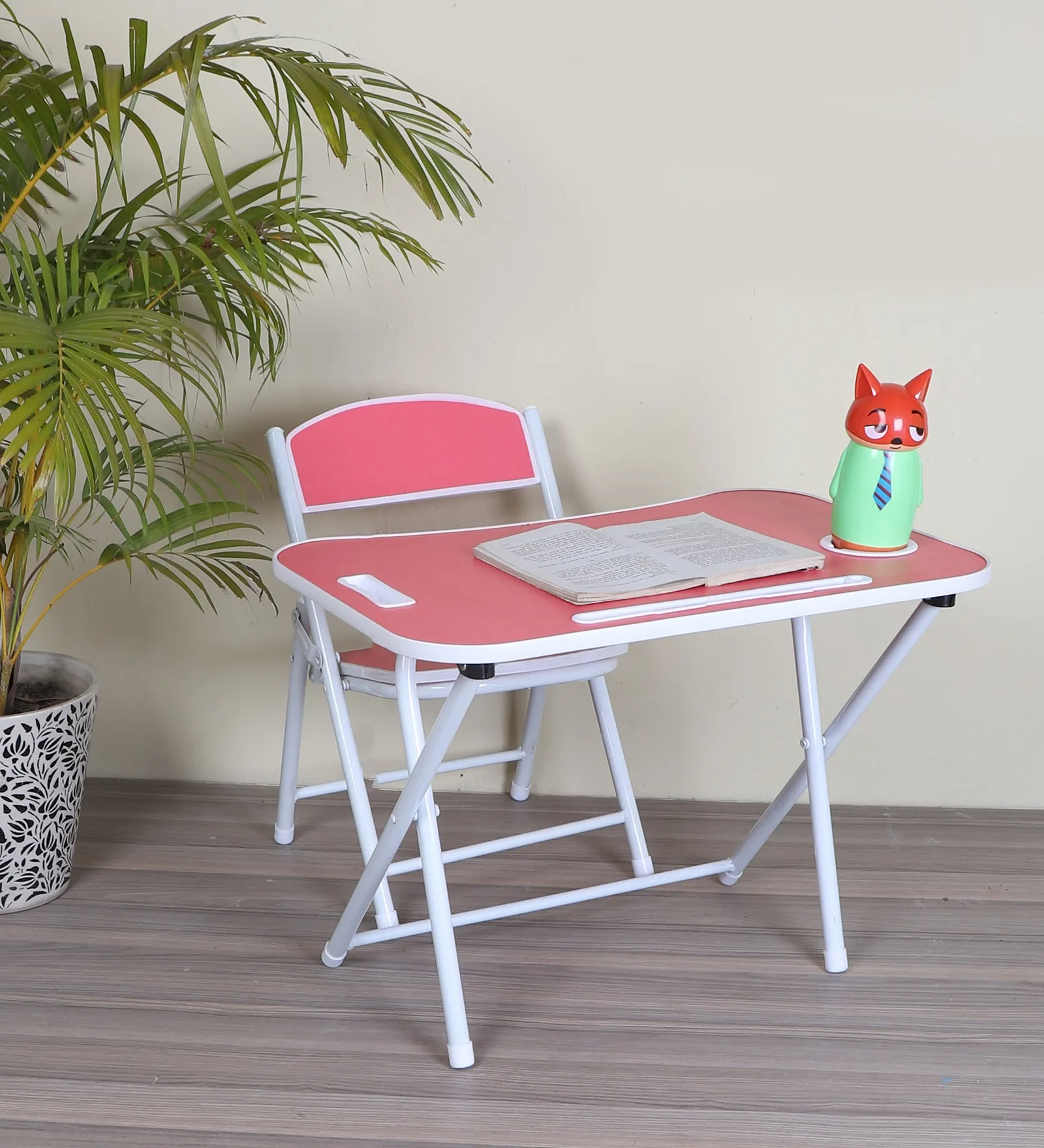 Tiny Tots Foldable Desk & Chair Set