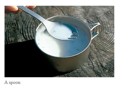 TITANIUM COLOUR SPORK - SNOW PEAK