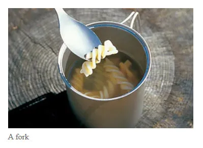 TITANIUM COLOUR SPORK - SNOW PEAK