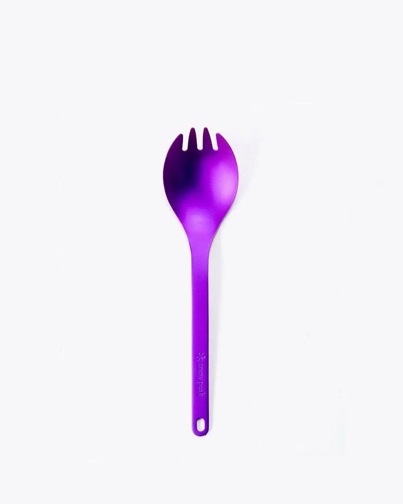 TITANIUM COLOUR SPORK - SNOW PEAK