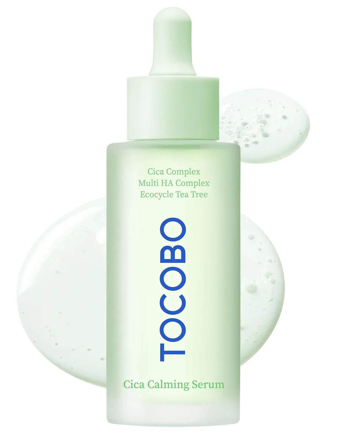 TOCOBO Cica Calming Serum – Korean Vegan Soothing Face Serum with Cica, Tea Tree & Hyaluronic Acid – Lightweight Hydrating Formula for Sensitive Skin, 24-Hour Moisture, Non-Greasy, 1.01 fl.oz.