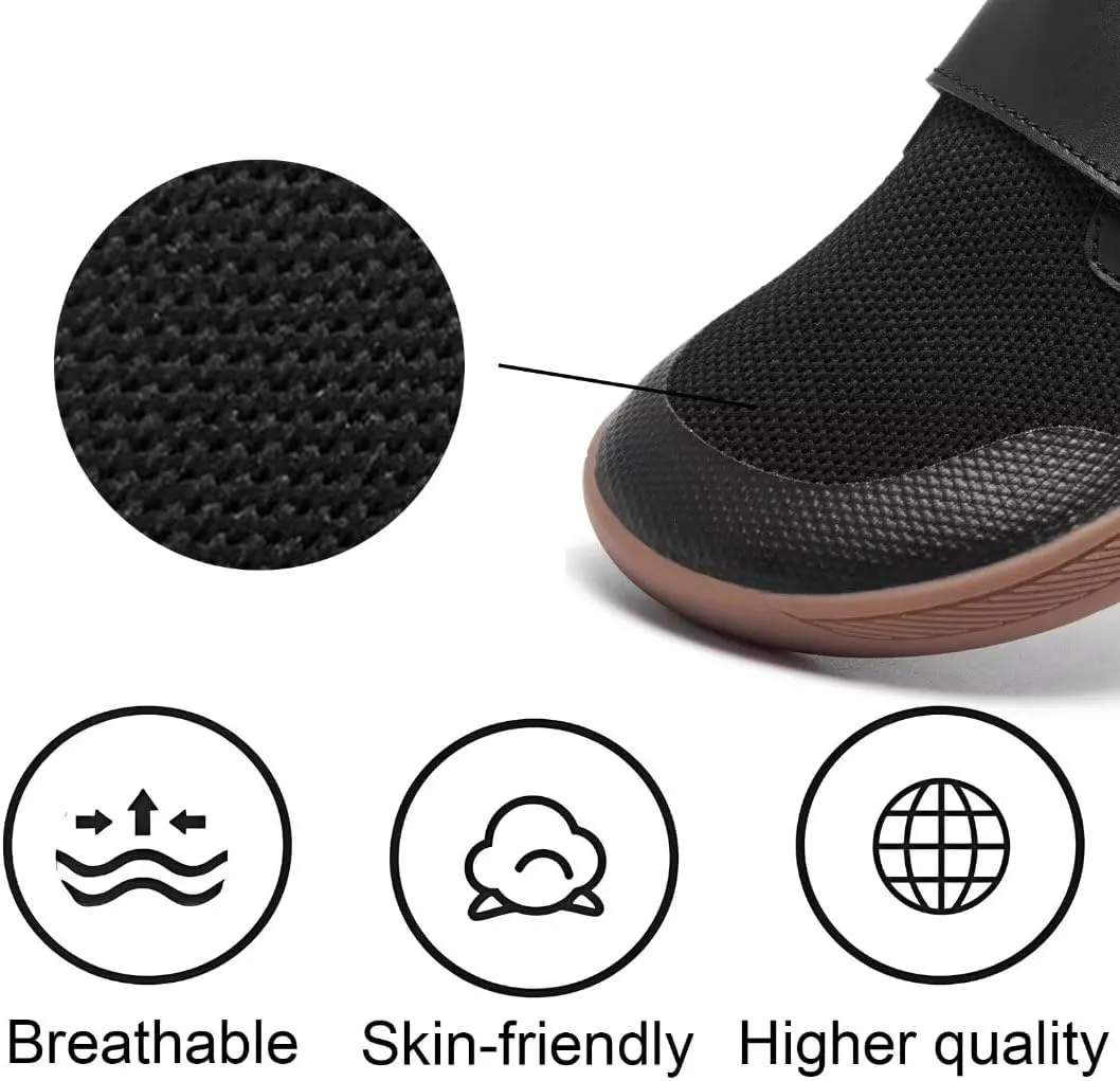 Toddler Little Kids Barefoot Minimalist Wide Toe Box Zero Drop Breathable Flexible Lightweight Shoes