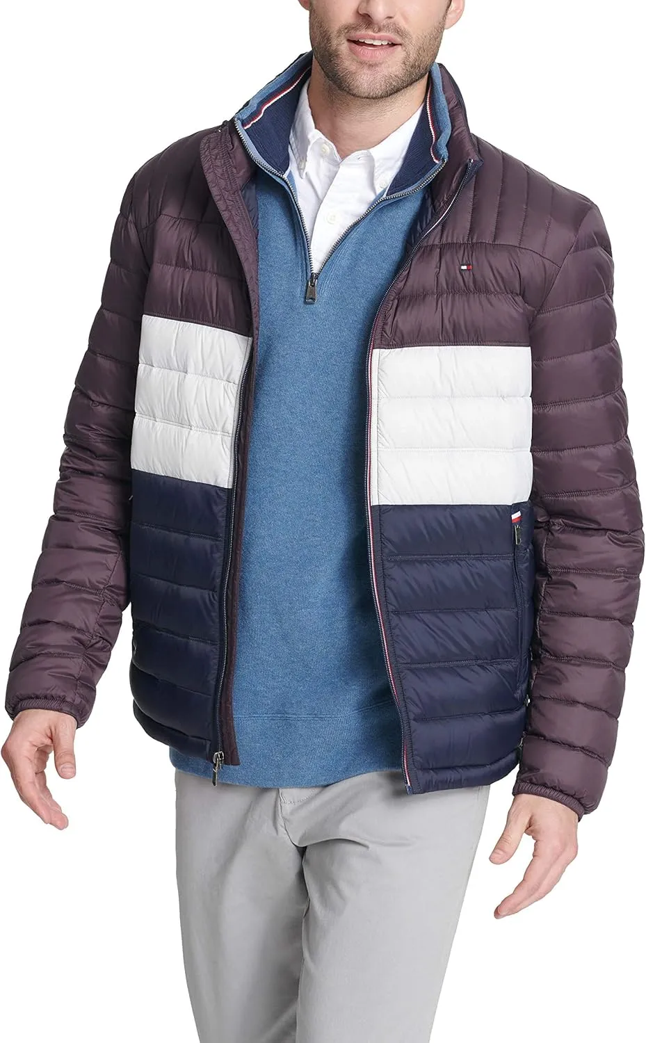 Tommy Hilfiger Men's Real Down Insulated Packable Puffer Jacket