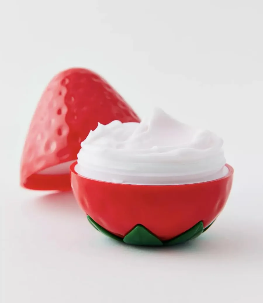 TONYMOLY Strawberry Hand Cream, Lightweight and Hydrating Hand Moisturizer with Strawberry Extract and Shea Butter for All Skin Types, 1.05 Oz, 2-Pack