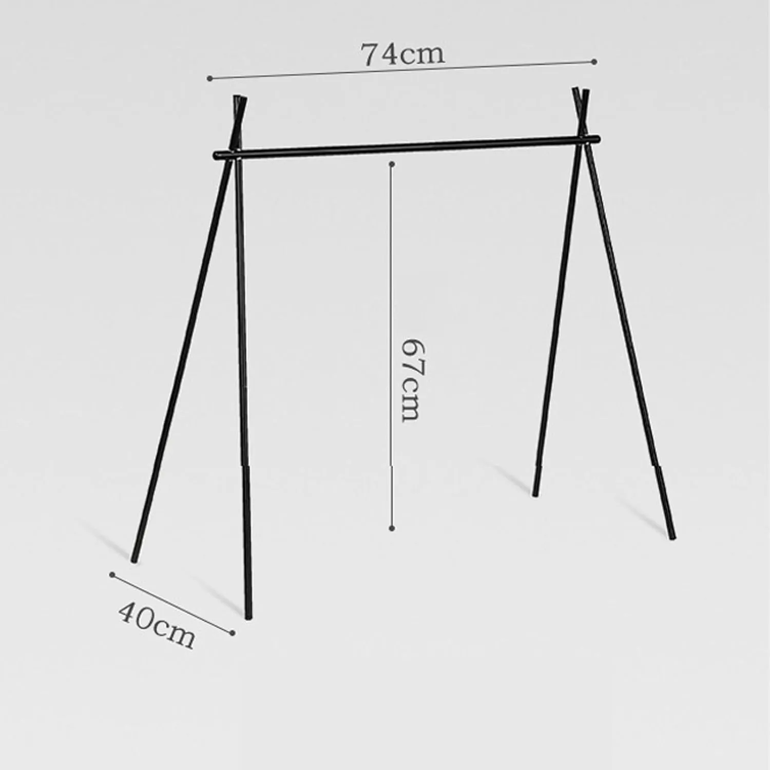 Topyond Camping Racks, Aluminum Alloy Folding Triangular Shelf, Organizer Stand Camping Storage Rack for Cookware and Outdoor Use