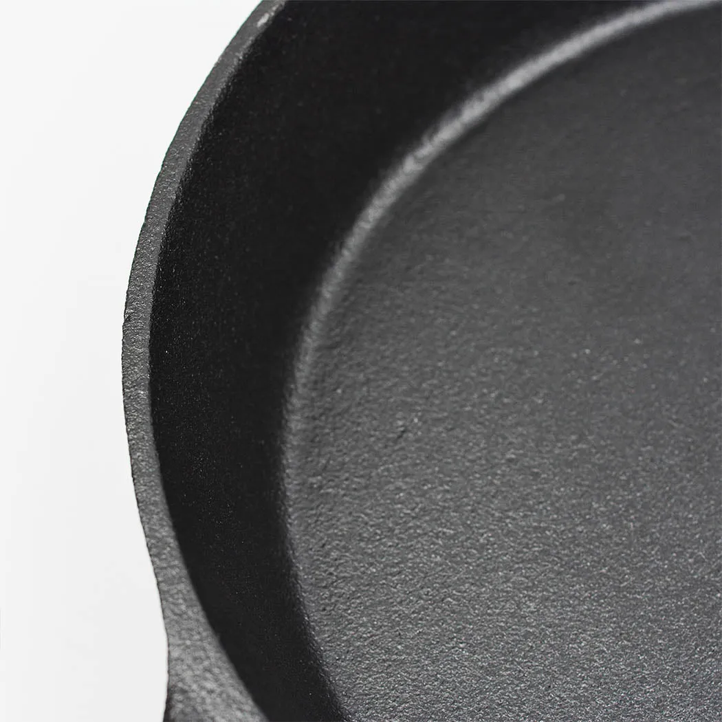 TOQUE Non Stick Frying Pan Cast Iron