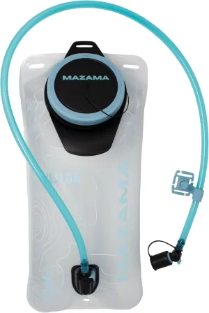 Trailflow-88EZ Hydration Bladder by Mazama Designs. Leakproof, Easy Clean and Fill Water Reservoir BPA Free, Fits Most Hydration Backpacks. Great for Running, Hiking, Camping, Cycling. (3L)