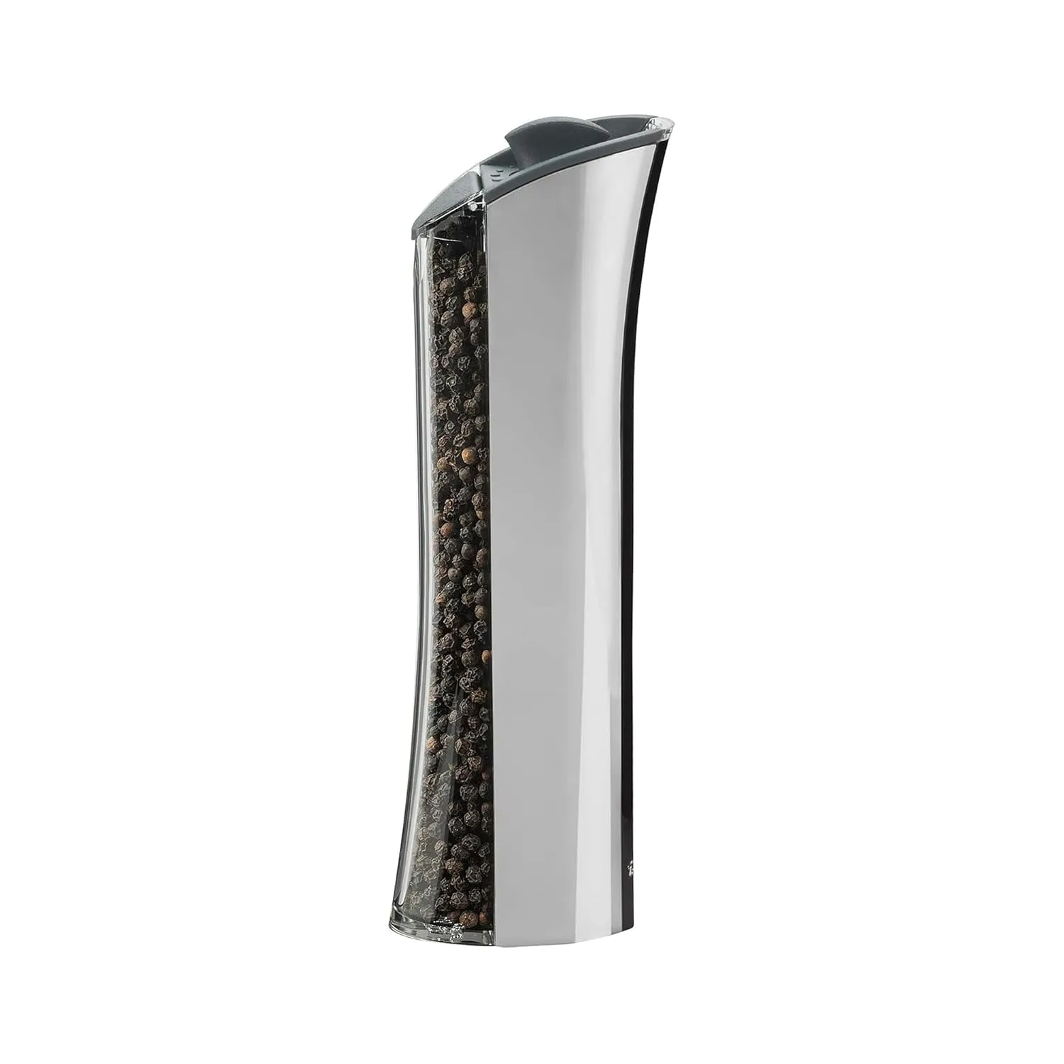 Trudeau Plus Pepper Chrome Graviti Mill, 8", Silver (07117021)