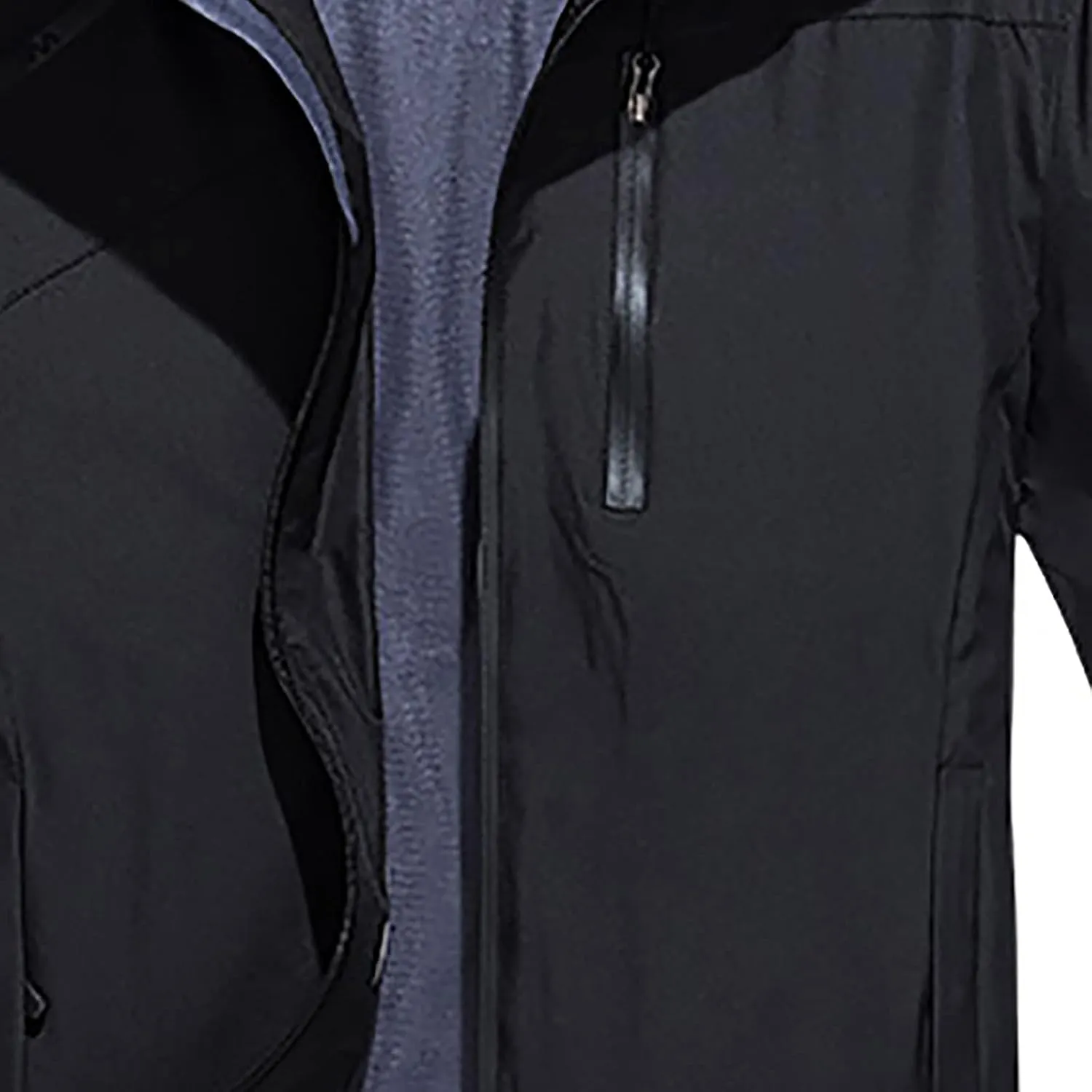 tuduoms Mens Lightweight Rain Jacket Waterproof Breathable Raincoat Windbreaker Hooded Shell Jacket Outwear for Hiking Travel
