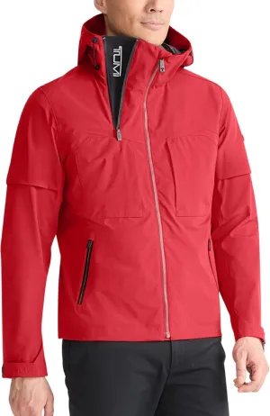 TUMI Men's All-Weather Technical Midweight Mackintosh Gusset Jacket - Breathable Outdoor Men's Jacket