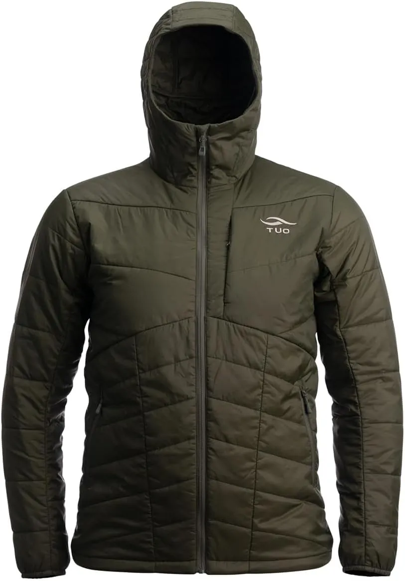 TUO Clement Puffer Hooded Jacket - Packable, Lightweight, and Wind-Resistant - High-Performance Outdoor Gear for Hunting