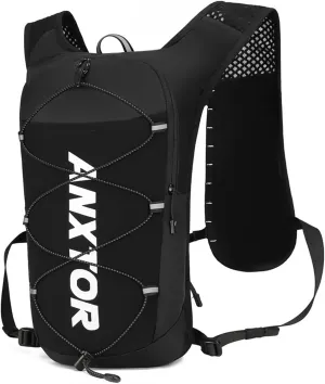 Ultra-Light Running Vest for Women & Men - Running Hydration Vest with Reflective Pockets - Ideal for Running, Hiking & Water Activities - Running Reflective Vest