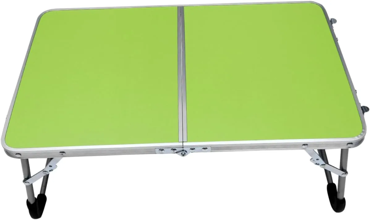 Ultra-Lightweight Aluminum Alloy Table Folding Computer Desk for BBQ Hiking Park Camping Travel