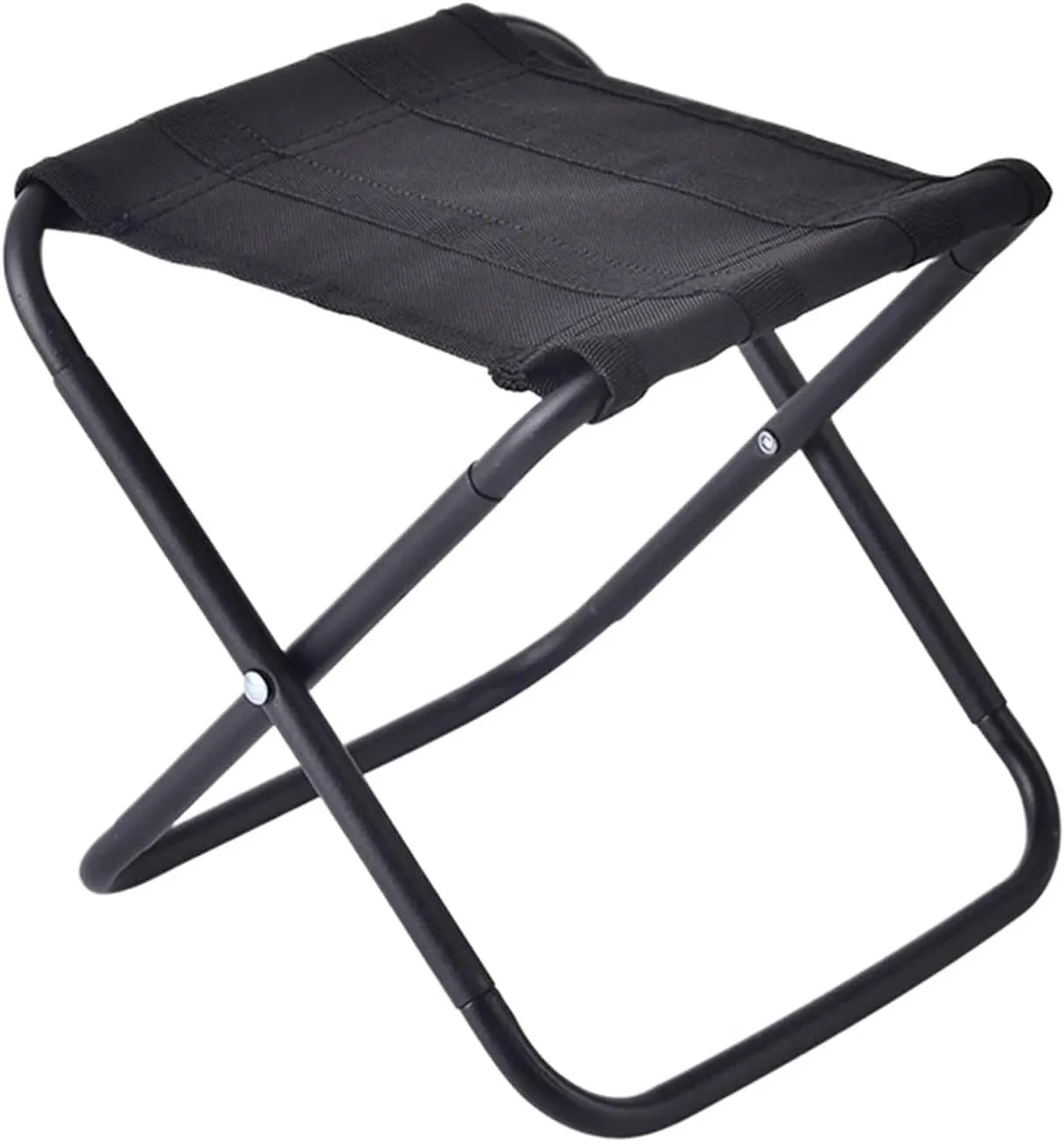 Ultralight Portable Folding Camping Table Foldable Outdoor Dinner Desk High Strength Aluminum Alloy for Garden Party Picnic BBQ(1pcs Folding Stool)