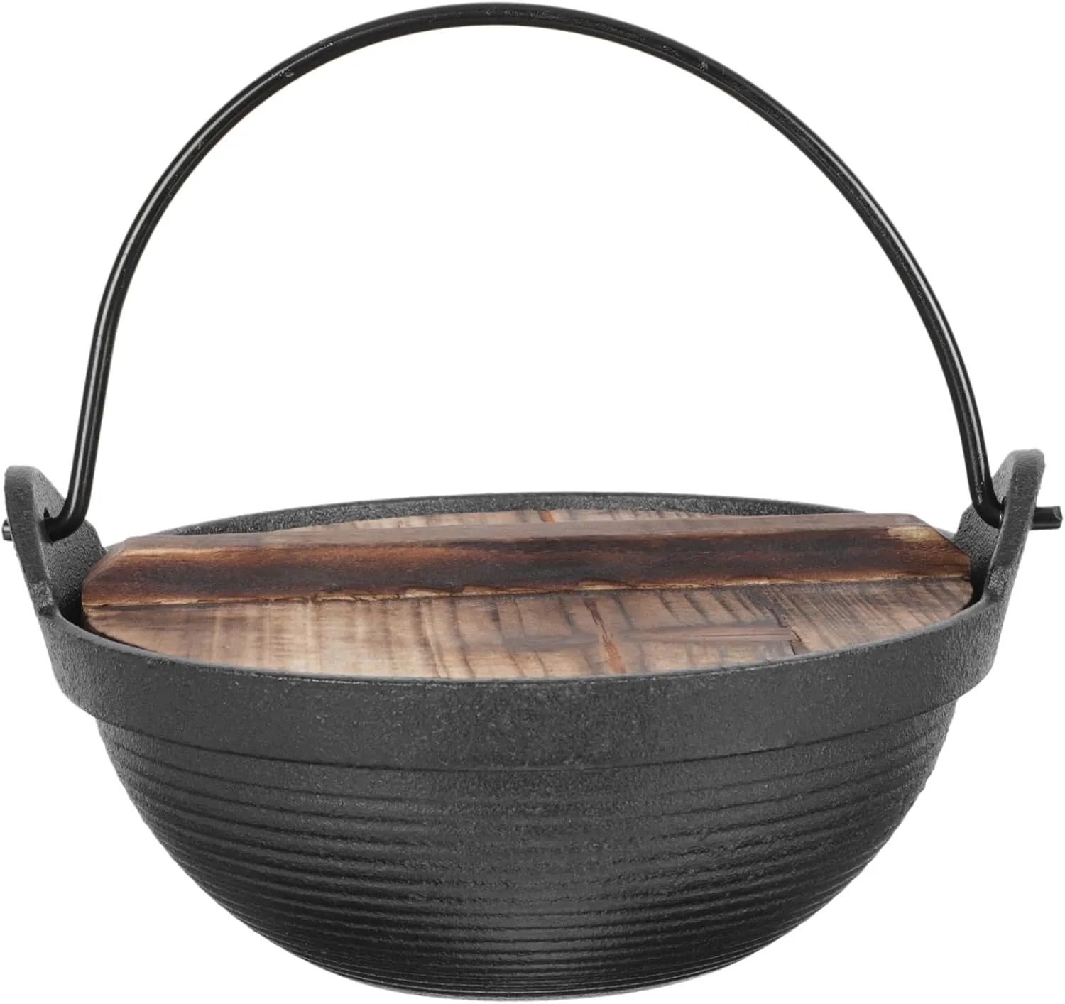 Unomor 1pc Single Person Hot Pot Japanese Style Induction Cooker Lid Hanging Soup Pot for Noodles Sukiyaki and Stews Cooking Supply