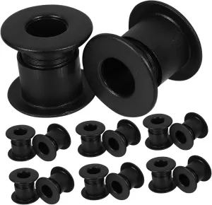 UPKOCH 16pcs Foosball Table Bearing Easy Install Plastic Accessories for Table Football Machines Enhances Gameplay with Smooth Operation Lightweight and Portable for Fun Games