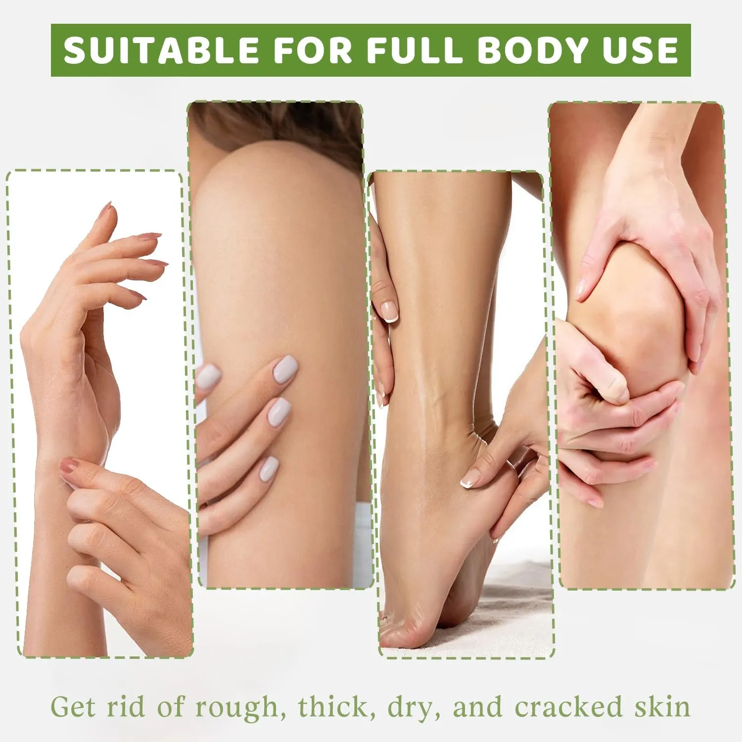 Urea Cream 60 Percent Foot Cream Unscented Maximum Strength For Dry Cracked Heels Plus 2% Salicylic Acid 60% Urea Foot & Hand Lotion With Tea Tree Oil, Coconut Oil, Shea Butter - 7 Oz (white, 2)