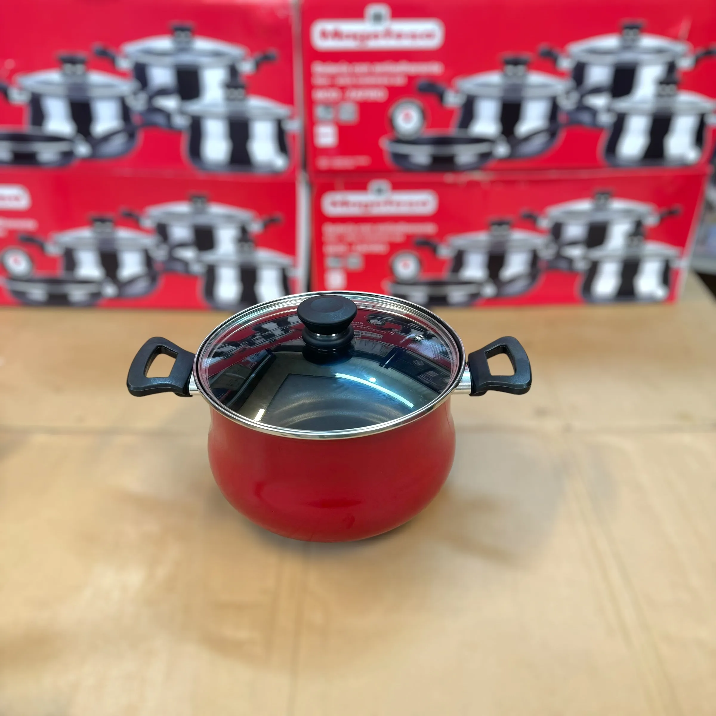 USA Lot Imported Megafesa 7 Pcs Non-stick Cookware Set