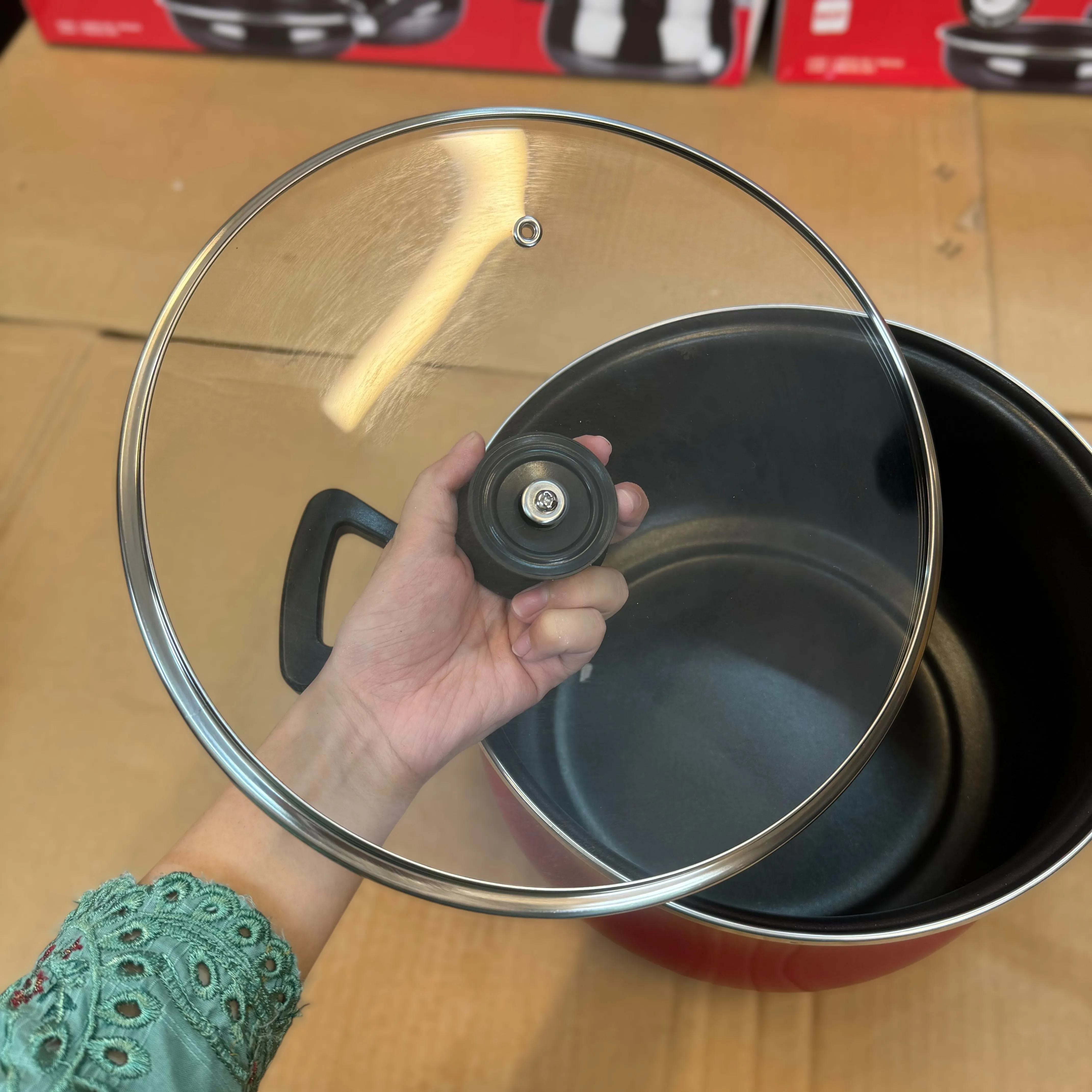 USA Lot Imported Megafesa 7 Pcs Non-stick Cookware Set