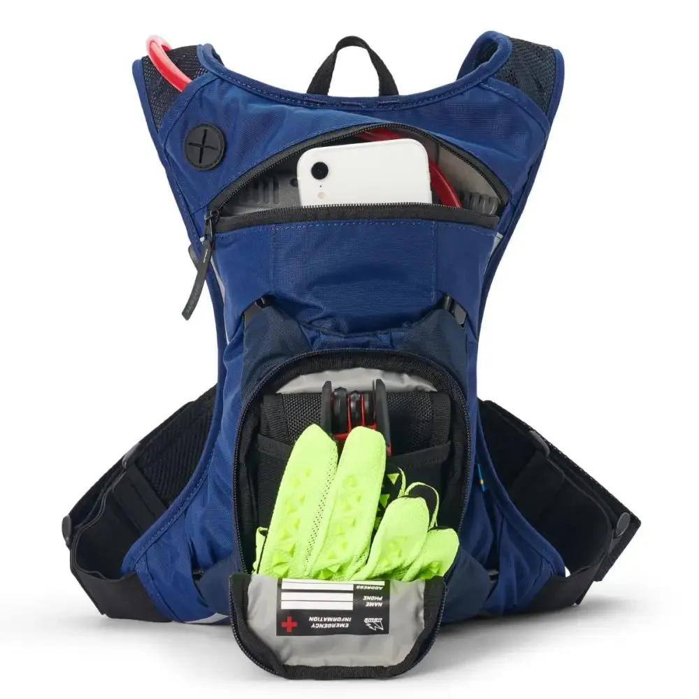 USWE Moto Hydro 3L Hydration Pack, Factory Blue