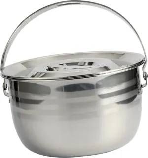 Vaguelly 1pc High Capacity Soup Pot Non Stick Cooking Pot for Household Use for Camping and Bbq Thickened Design for Efficient Cooking and Easy Cleaning