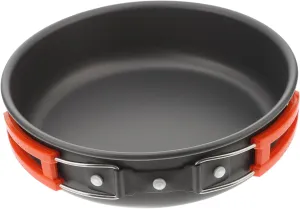 VICASKY Portable Non Stick Frying Pan Lightweight Camping Cooking Utensil for Hiking Backpacking and Picnics Durable Design with Scald Handle