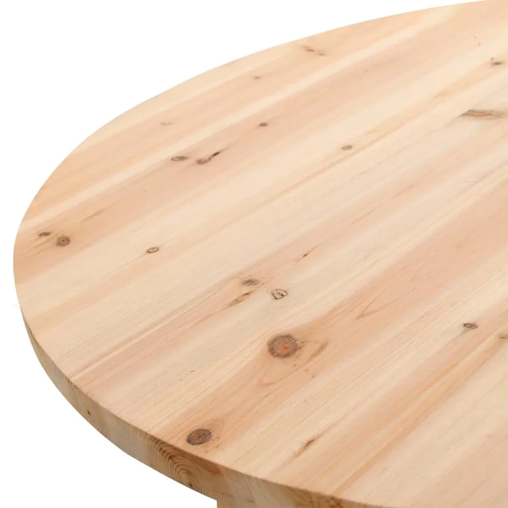 vidaXL Foldable Bar Table 30.7'' Fir Wood, 45532
