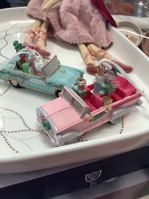 Vintage Car Hanging Ornament - Multi