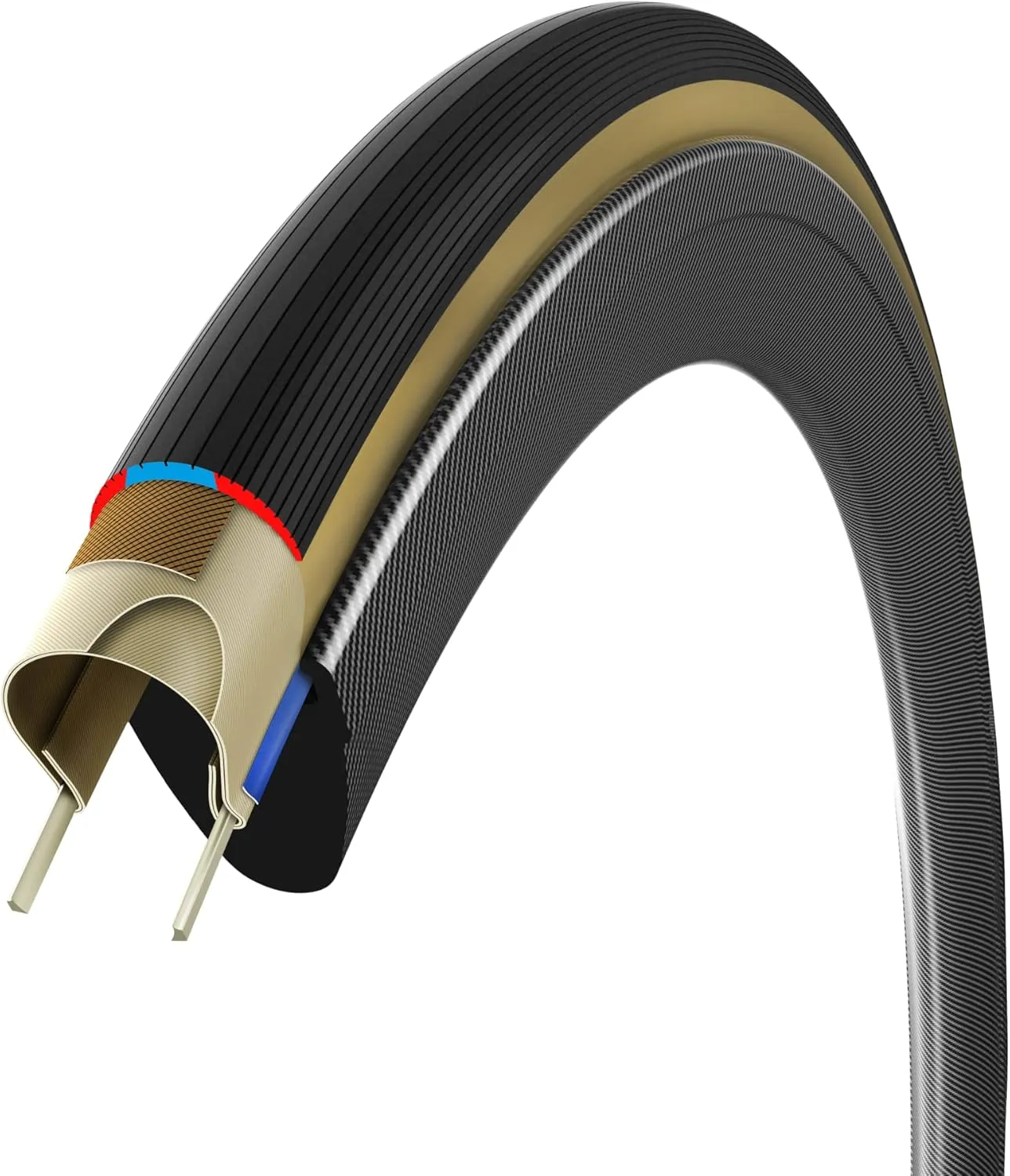 Vittoria Corsa Pro Graphene 2.0 - Performance Road Bike Tire - Foldable TLR Bicycle Tire - Black
