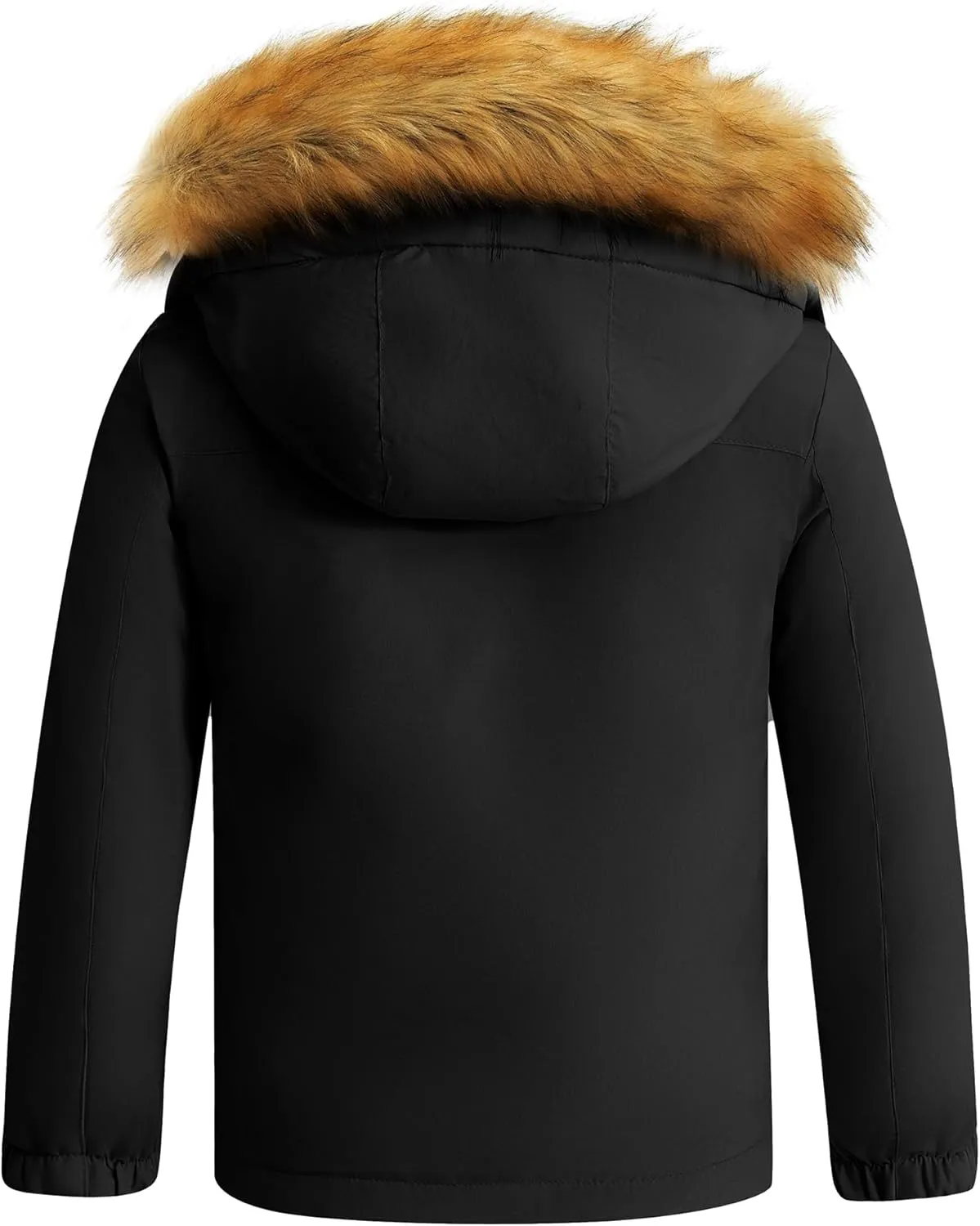 wantdo Girl's Breathable Windproof Ski Jacket Thick Winter Coat Hooded