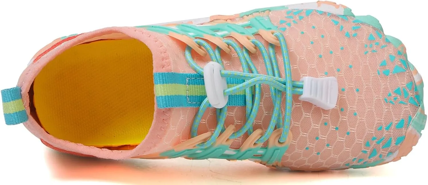Water Shoes for Kids Boys Girls Aqua Socks Barefoot Beach Sports Swim Pool Outdoor Lightweight Quick Dry Little Big Kid
