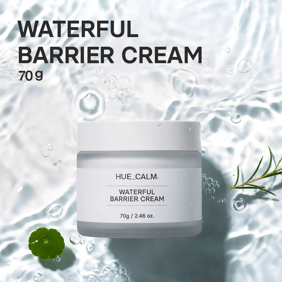 Waterful Barrier Cream with Opuntia Humifusa | 2.46 Fl Oz | Vegan, Korean Skincare