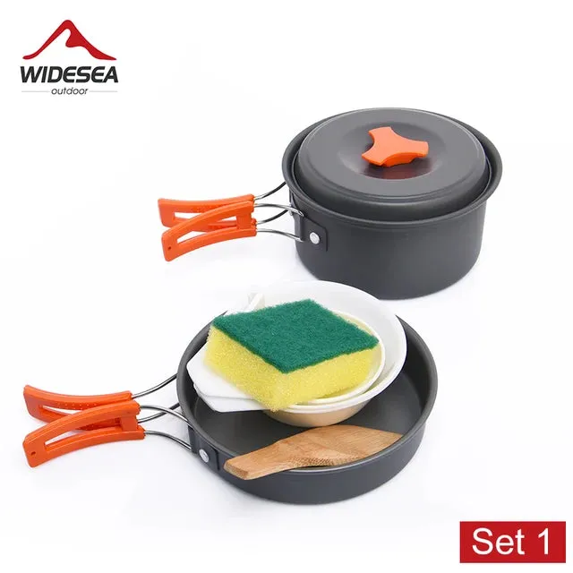 Widesea Camping Cookware Set - Isn't she a BEAUTY!