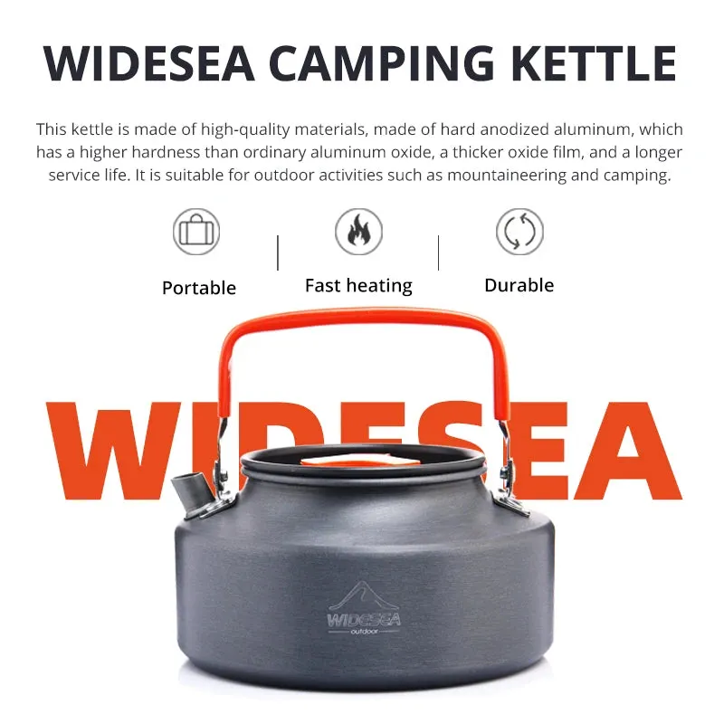 Widesea Camping Cookware Set - Isn't she a BEAUTY!