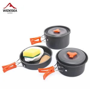 Widesea Camping Cookware Set - Isn't she a BEAUTY!