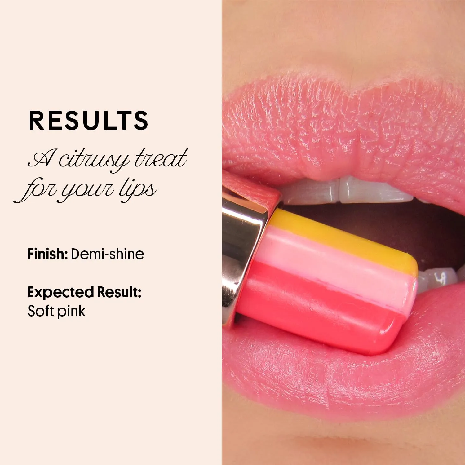 Winky Lux Pink Lemonade Tri Tinted Lip Balm – Hydrating, Nourishing Lip Care with Jojoba Oil & Vitamin E, Sheer Pink Tint, Moisturizes & Softens Dry Lips, Buttery Soft with Juicy Finish