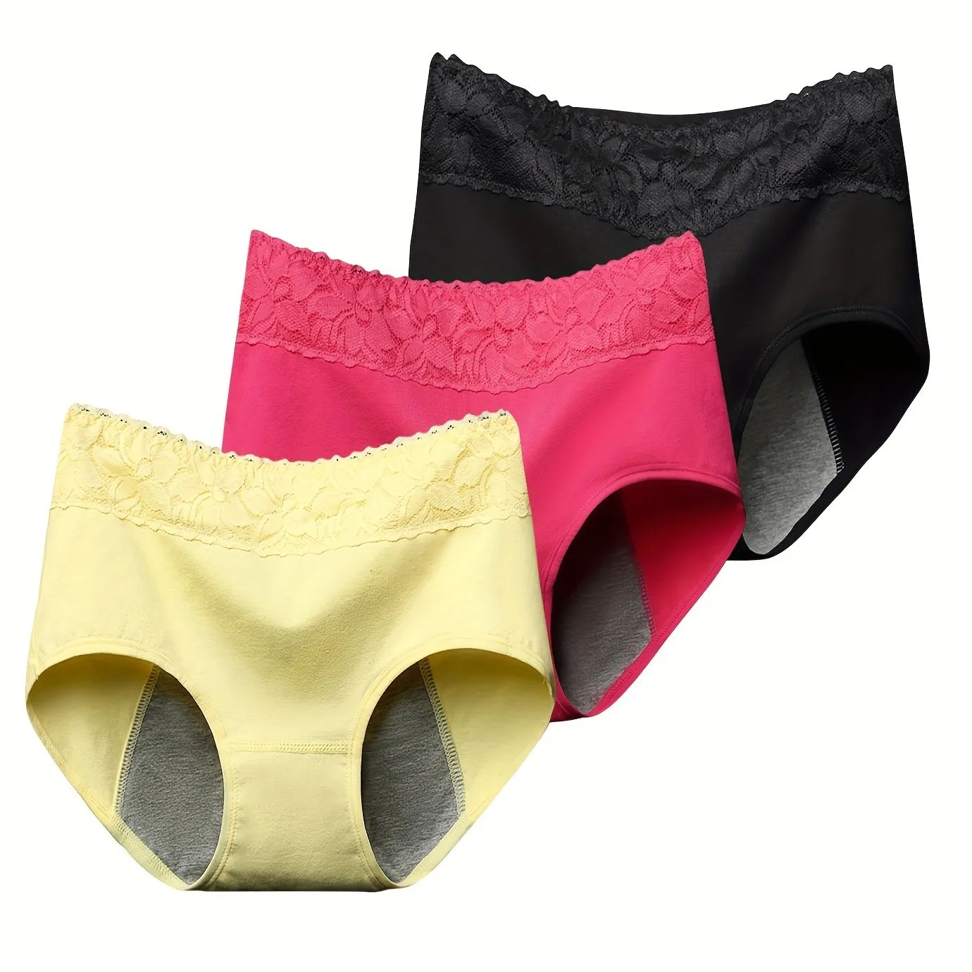 Women's Incontinence & Period Underwear: High Absorbency, Leakproof, 3 Pack - Cotton for Heavy Flow & Postpartum