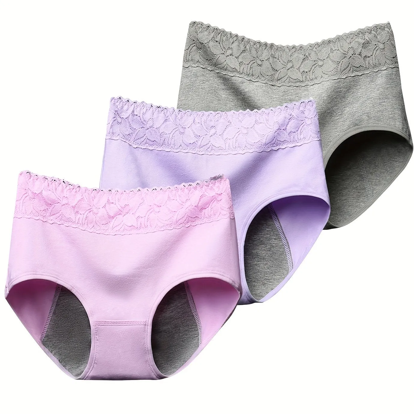 Women's Incontinence & Period Underwear: High Absorbency, Leakproof, 3 Pack - Cotton for Heavy Flow & Postpartum