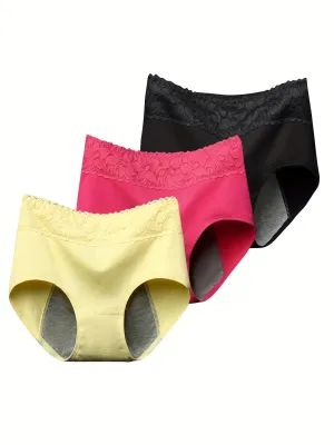 Women's Incontinence & Period Underwear: High Absorbency, Leakproof, 3 Pack - Cotton for Heavy Flow & Postpartum