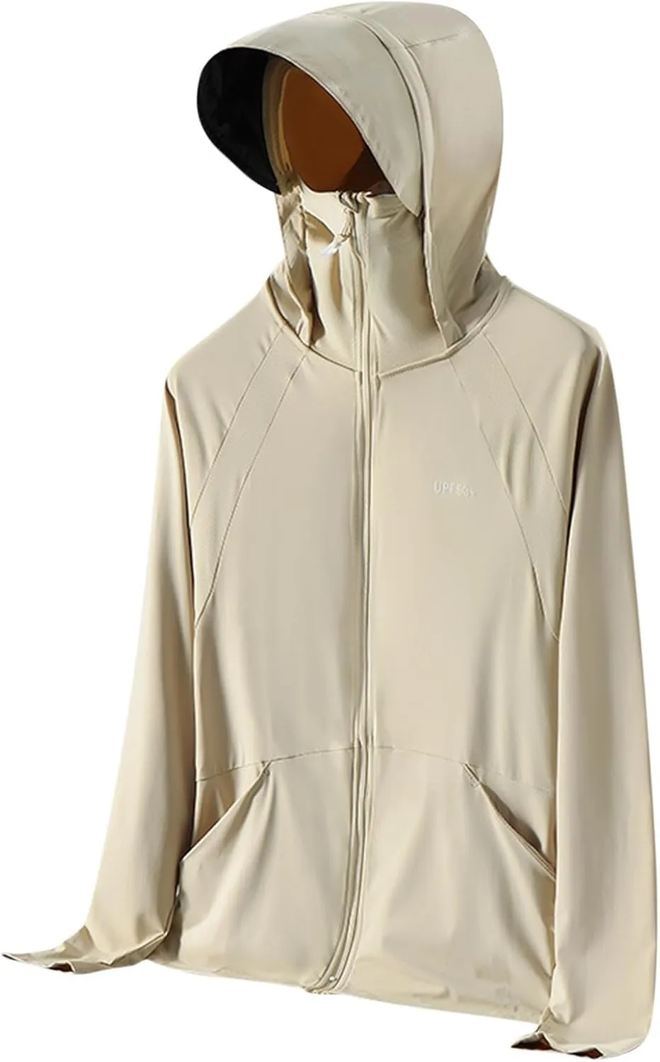 Women’s Lightweight Hooded Fishing Jacket Fashion Comft Rain Coats with Pockets Waterproof Outdoor Hiking Clothes